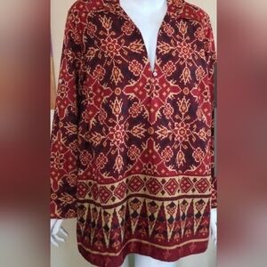 Ralph Lauren southwest patterned blouse